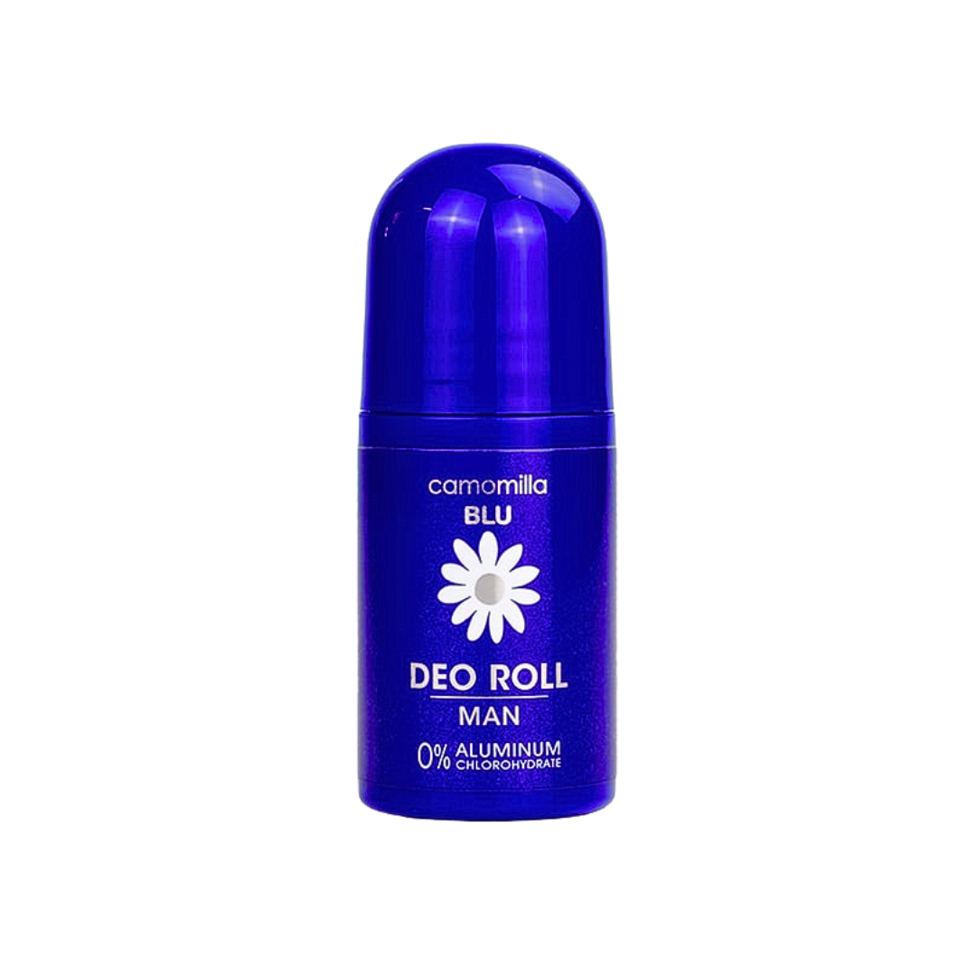 Camomilla-Deo-Roll-Man-50ml.png Camomilla Deodorant Roll Man 50ml – Image 1