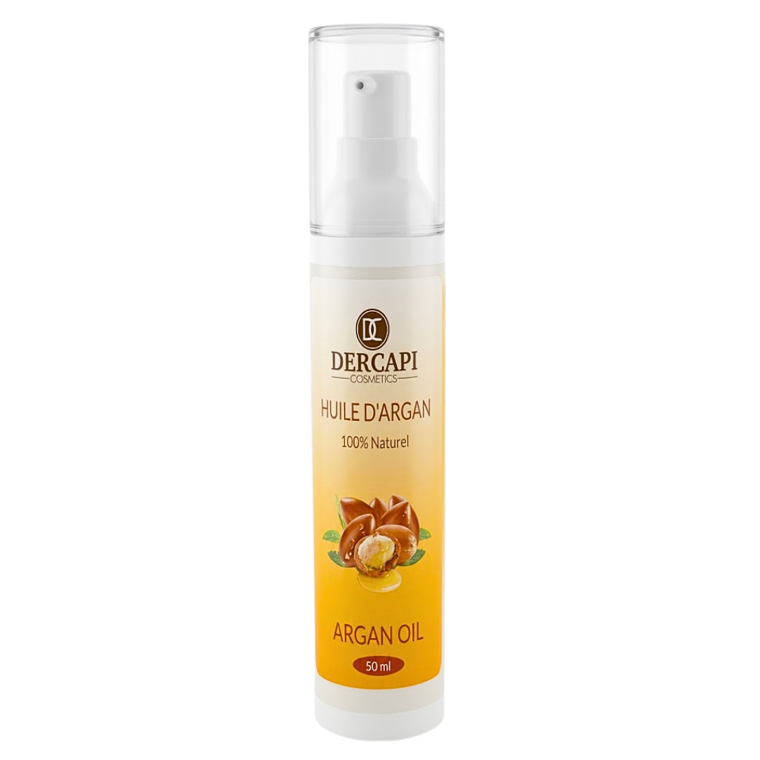 Dercapi-Huile-DArgan-50ml.png Dercapi Huile D'Argan 50ml – Image 1