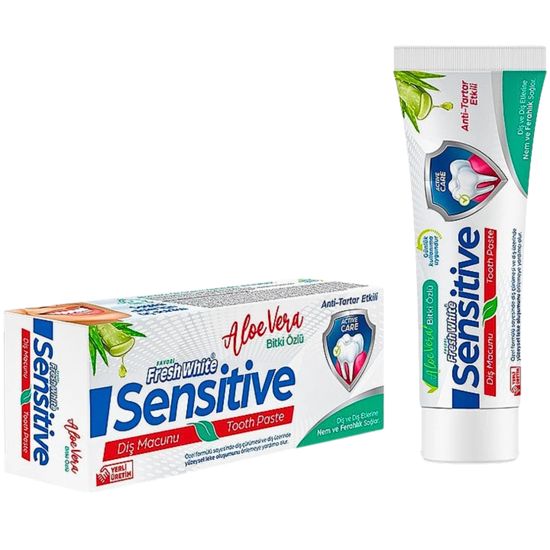 Fresh-White-Sensitive-Aloe-Vera-90g.png Fresh White Sensitive Aloe Vera 90g – Image 1