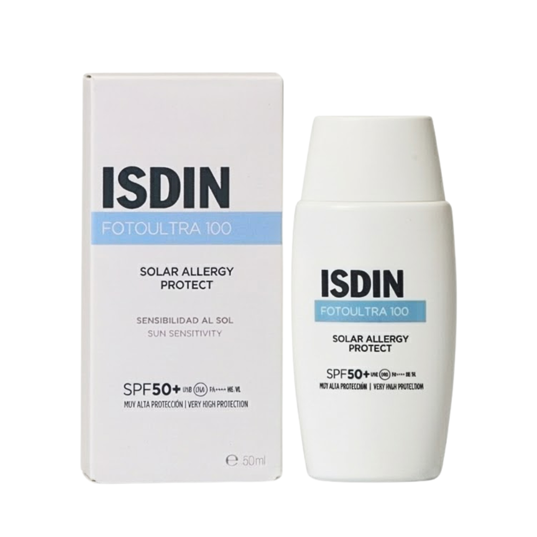 Isdin-Fotoultra-100-Solar-Allergy-Protect-Spf50-50ml.png Isdin Fotoultra 100 Solar Allergy Protect Spf50+ 50ml – Image 1