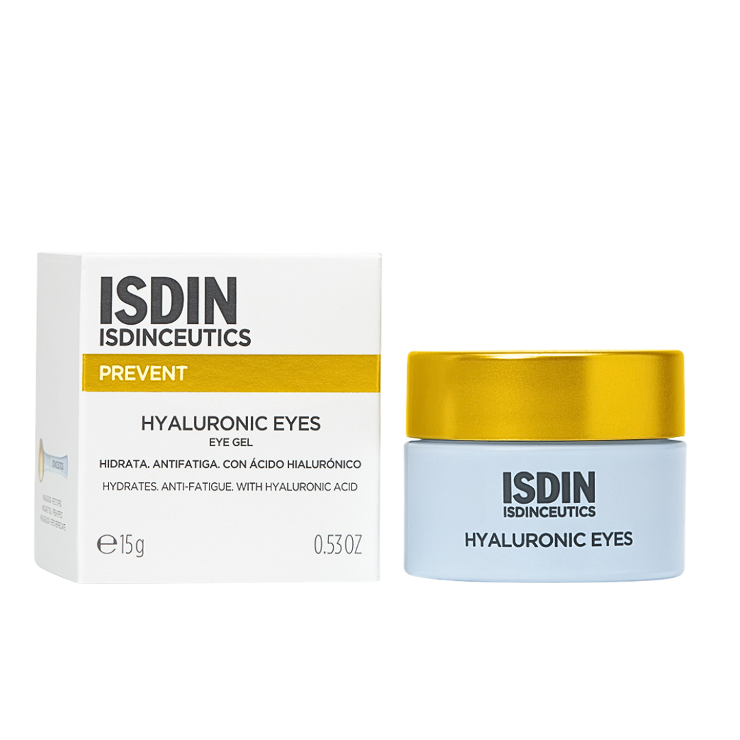 Isdinceutics-Prevent-Hyaluronic-Eyes-Gel-15g.png Isdin Isdinceutics Prevent Hyaluronic Eyes Gel 15g – Image 1