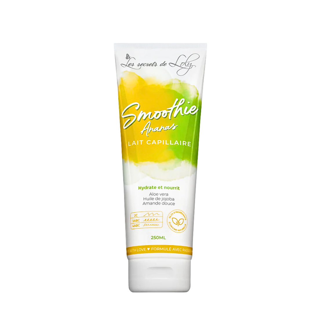 LSL-Smoothie-Ananas-Lait-Capillaire-250ml.png Les Secrets De Loly Smoothie Ananas Lait Capillaire 250ml – Image 1