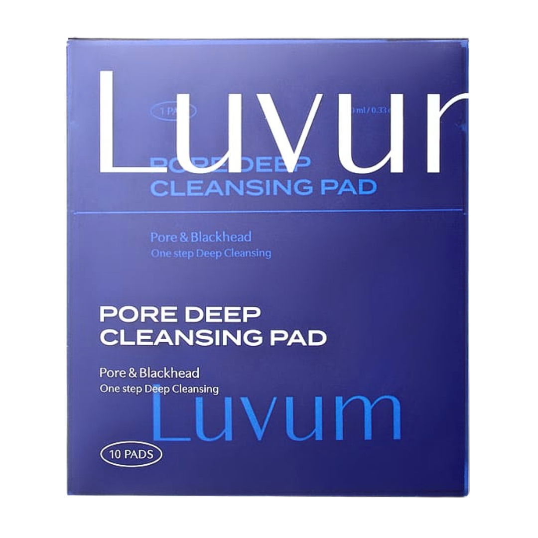 Luvum-Pore-Deep-Cleansing-Pad-10p.png Luvum Pore Deep Cleansing Pad 10 pads – Image 1
