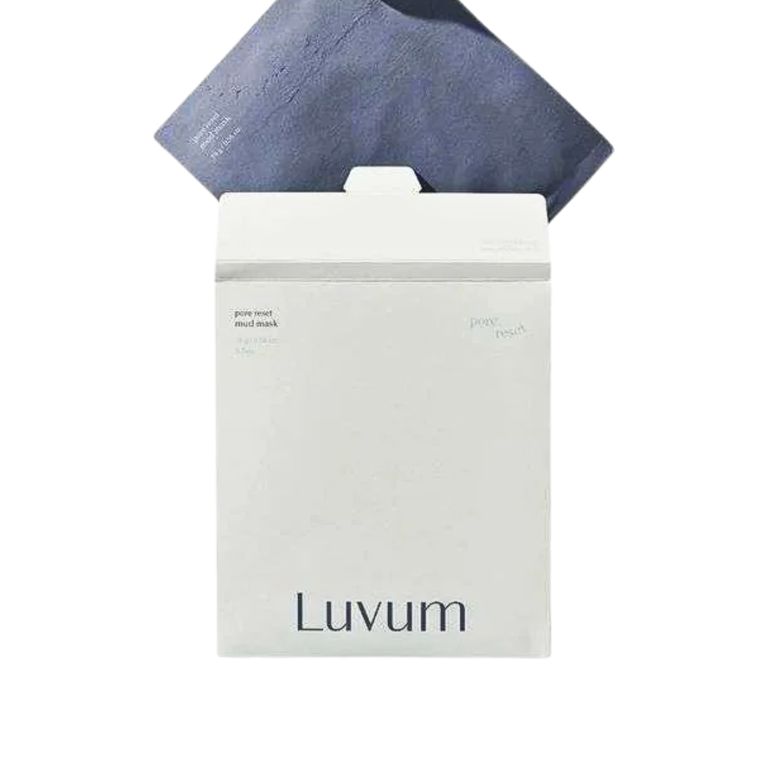 Luvum-Pore-Reset-Mud-Mask-5sheets.png Luvum Pore Reset Mud Mask 5 Sheets – Image 1