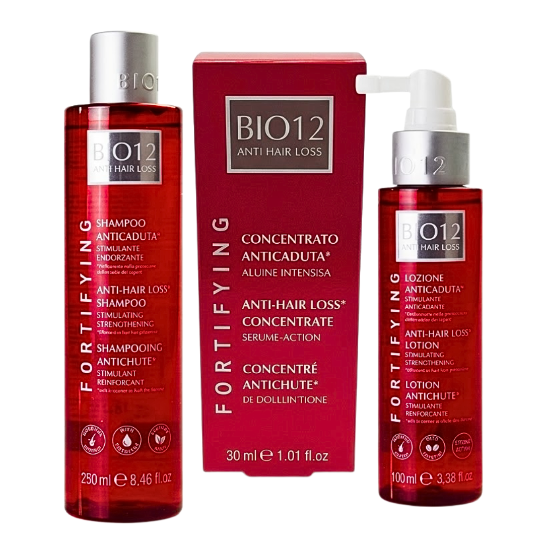 MD-Bio12-Pack-Anti-chutelotion-100mlshampo-250mlconcentre-30ml.png M&D Bio12 Anti-Chute Lotion 100ml+Shampoing 250ml+Concentre 30ml Coffret – Image 1
