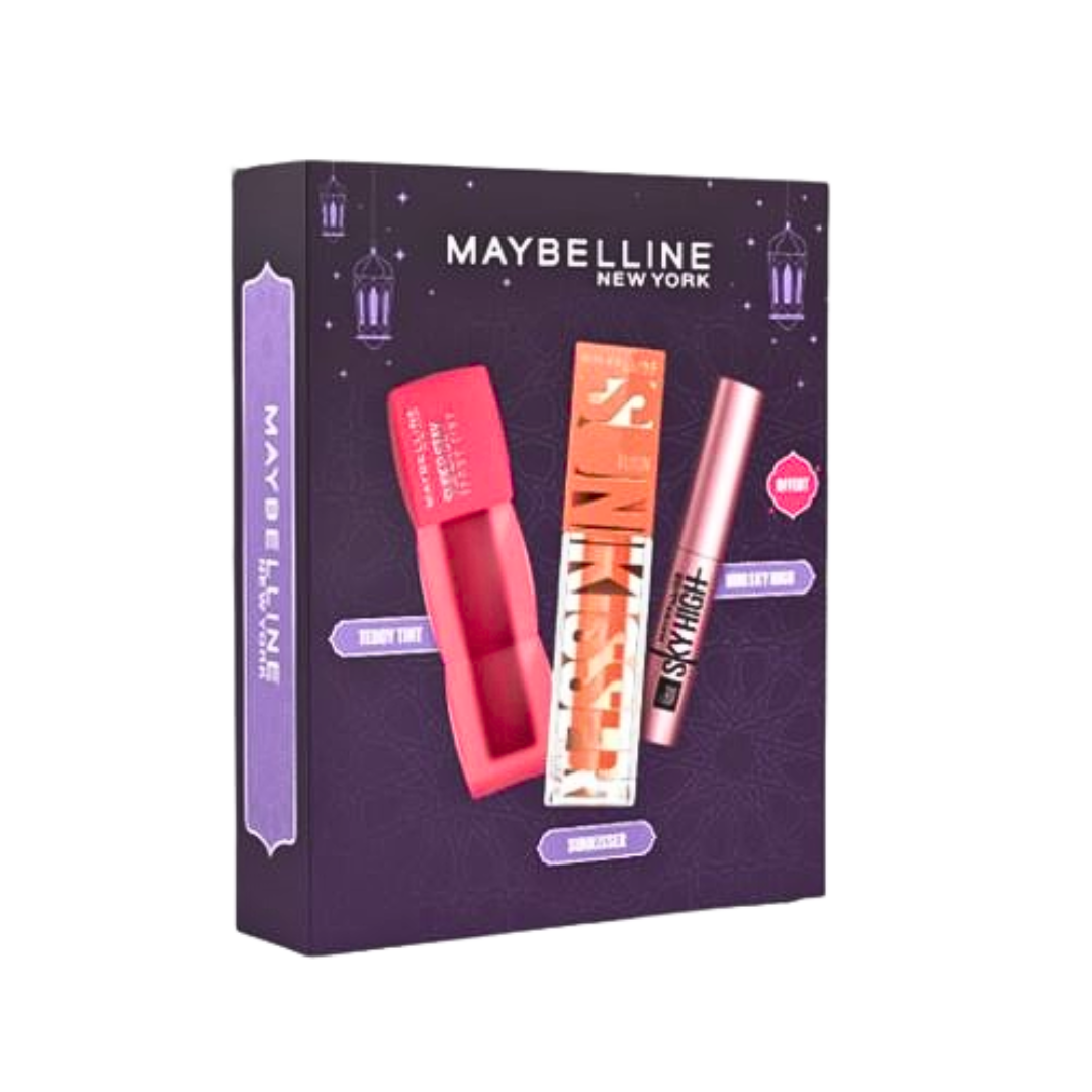 Maybelline-Pack-Iftar-TeddySkissermin-Sky-High.png Maybelline Iftar Teddy+Skisser+Min Sky High Pack – Image 1