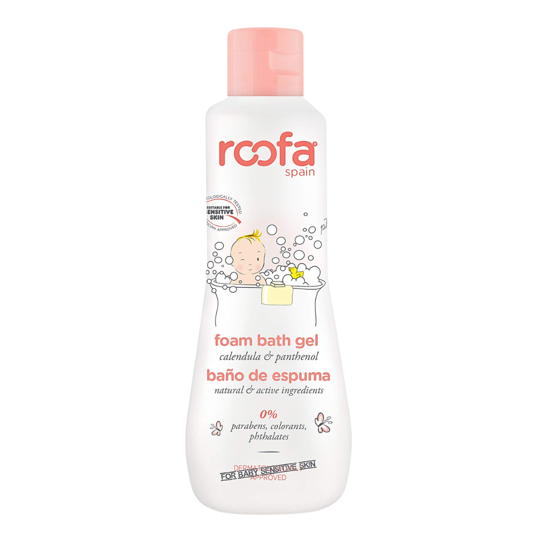 Roofa-Foam-Bath-Gel-300ml.png Roofa Foam Bath Gel 300ml – Image 1