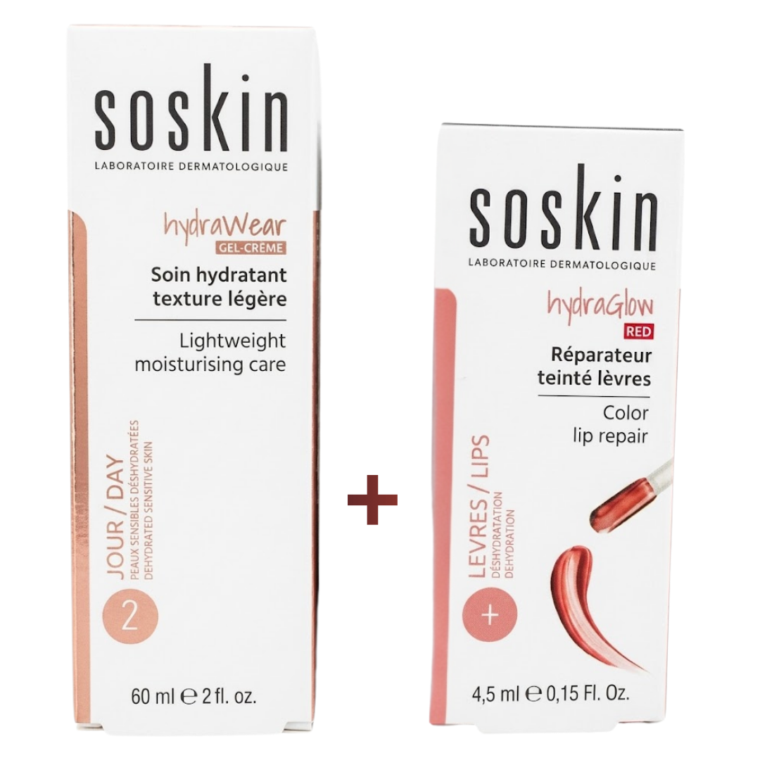 Soskin-Duo-pack-Hydrawear-Soin-Hydrat.-legerHydraglow-Teinte-Levres.png Soskin Hydrawear Soin Hydratant Leger+Hydraglow Teinte Levres Duo Pack – Image 1