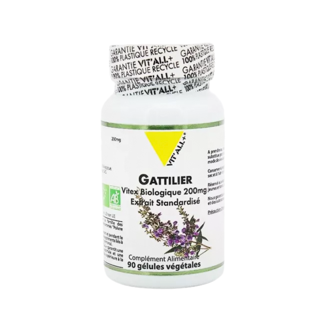 Vitall-Gattilier-90gelules.png Vit'all+ Gattilier 90 Gelules – Image 1