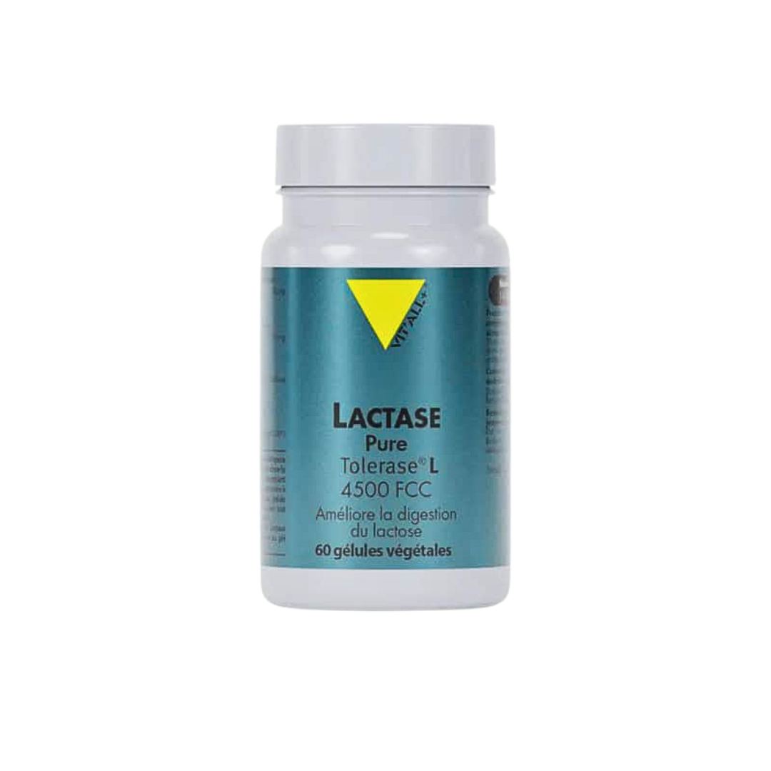 Vitall-Lactase-60gelules.png Vit'all+ Lactase 60 Gelules – Image 1