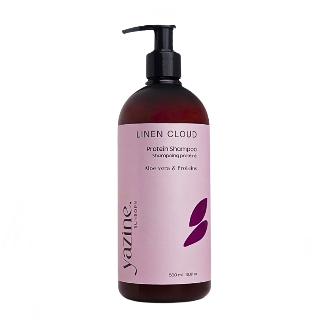 Yazine-Protein-Shampoing-Sans-Sulfates-Aloe-Vera-500ml.png Yazine Protein Shampoing Sans Sulfates Aloe Vera 500ml – Image 1