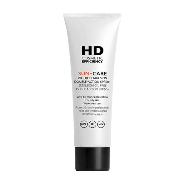 imgi_43_hd-cosmetics-effeciency-hd-cosmetics-sun-care-emulsion-double-action-sans-huile-spf-50-cremes-solaires.jpg HD COSMETIC EFFICIENCY SUNCARE OIL-FREE EMULSION SPF50+ 50ML – Image 1