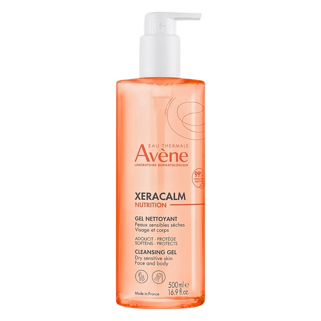 Av-Xeracalm-Nutrition-Gel-Nettoyant-500ml.png Eau Thermale Avene Xeracalm Nutrition Gel Nettoyant 500ml – Image 1