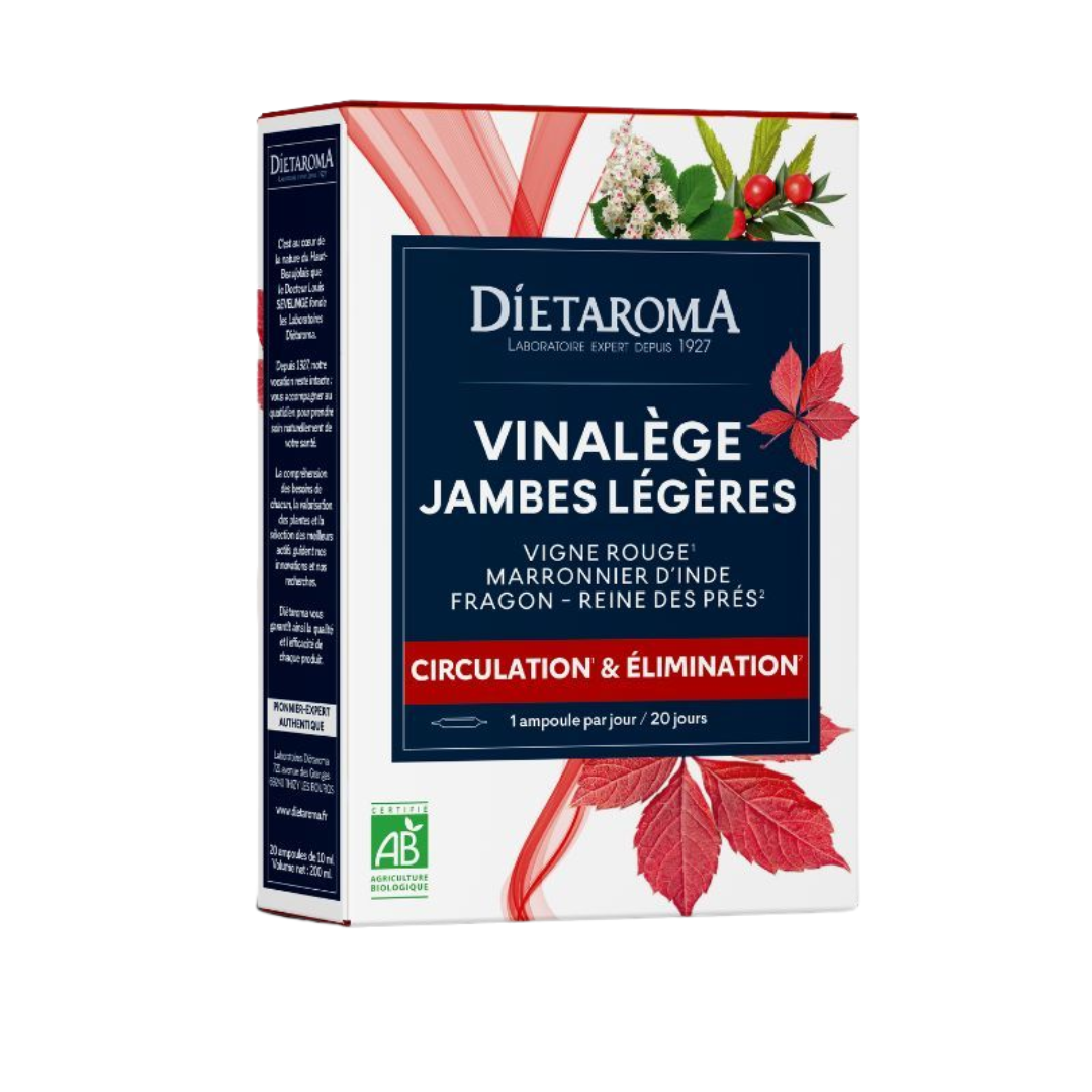 Dietaroma-Circulation-elimination-Vinalege-30Amp10ml.png Dietaroma Circulation & Elimination Vinalege Jambee Legeres 30 Ampoules x 10ml – Image 1