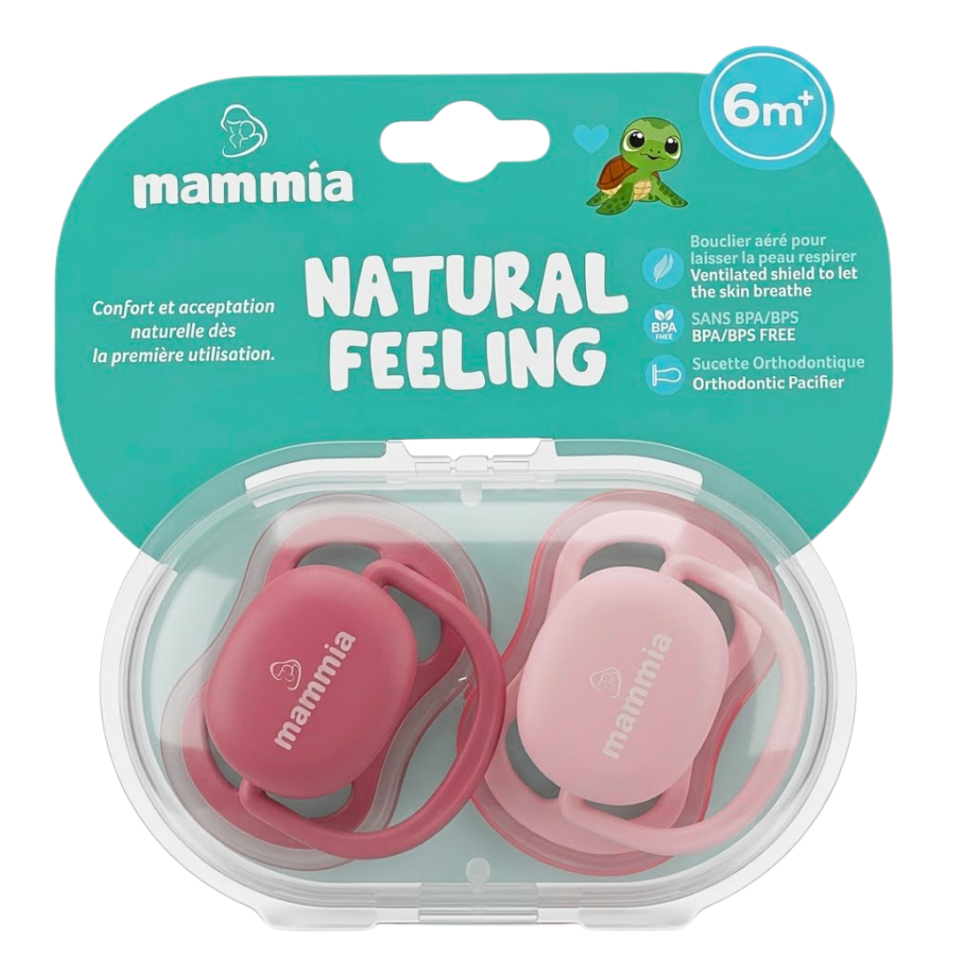 Mammia-Paire-De-Suc-Orthodontique-Natural-Feeling-6M.png Mammia Paire De Sucette Orthodontique Natural Feeling +6M – Image 1