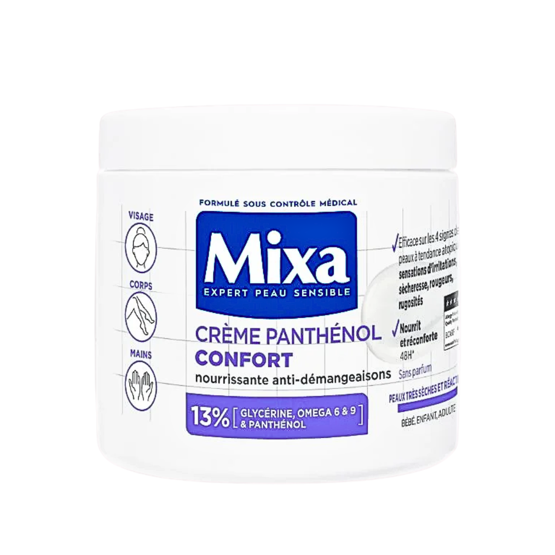Mixa-Creme-Panthenol-Confort-400ml.png Mixa Creme Panthenol Confort 400ml – Image 1