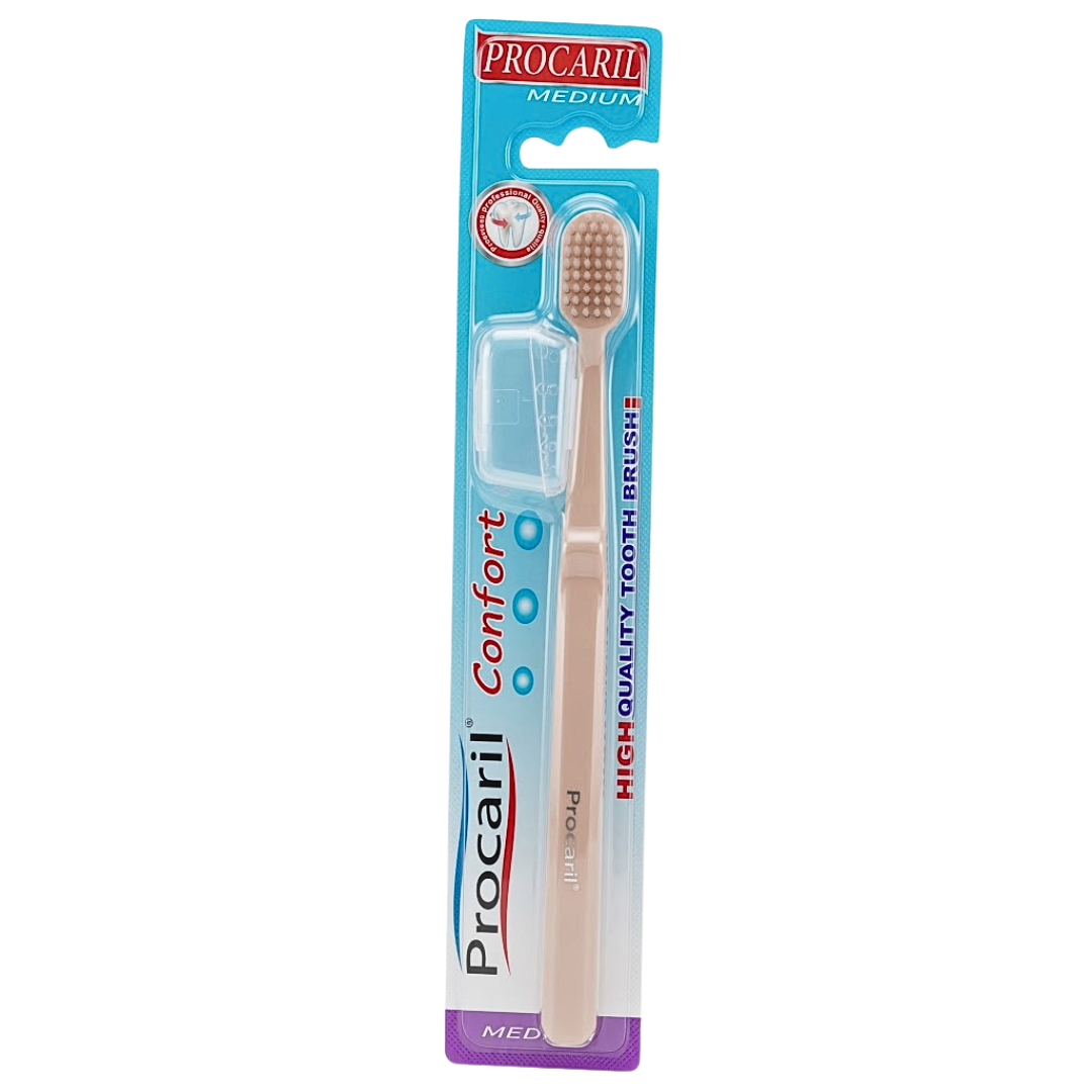 Procaril-Bad-Confort-Medium.png Procaril Brosse A Dents Confort Medium – Image 1