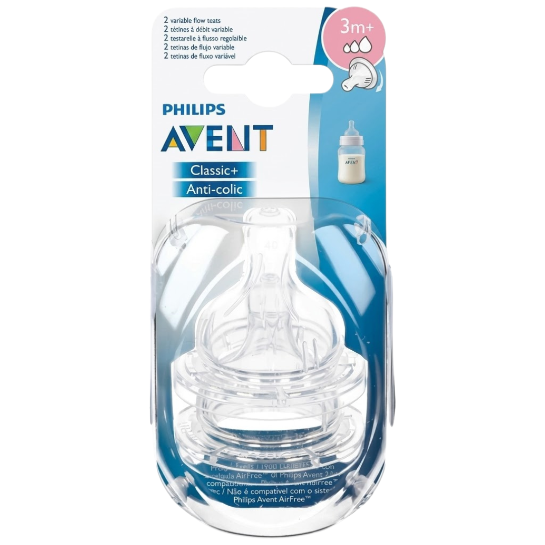 Avent-Tetin-3M-Scf-63527.png Avent 2 Tetines 3M+ Scf 635/27 – Image 1