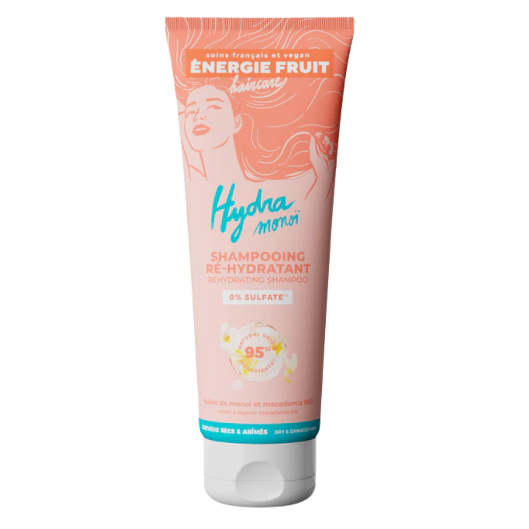 Energie-Fruit-Hydra-Monoi-Shampoing-0-Sulfate-250ml.png ENERGIE FRUIT SHAMPOING HYDRATANT MONOÏ 250ML – Image 1