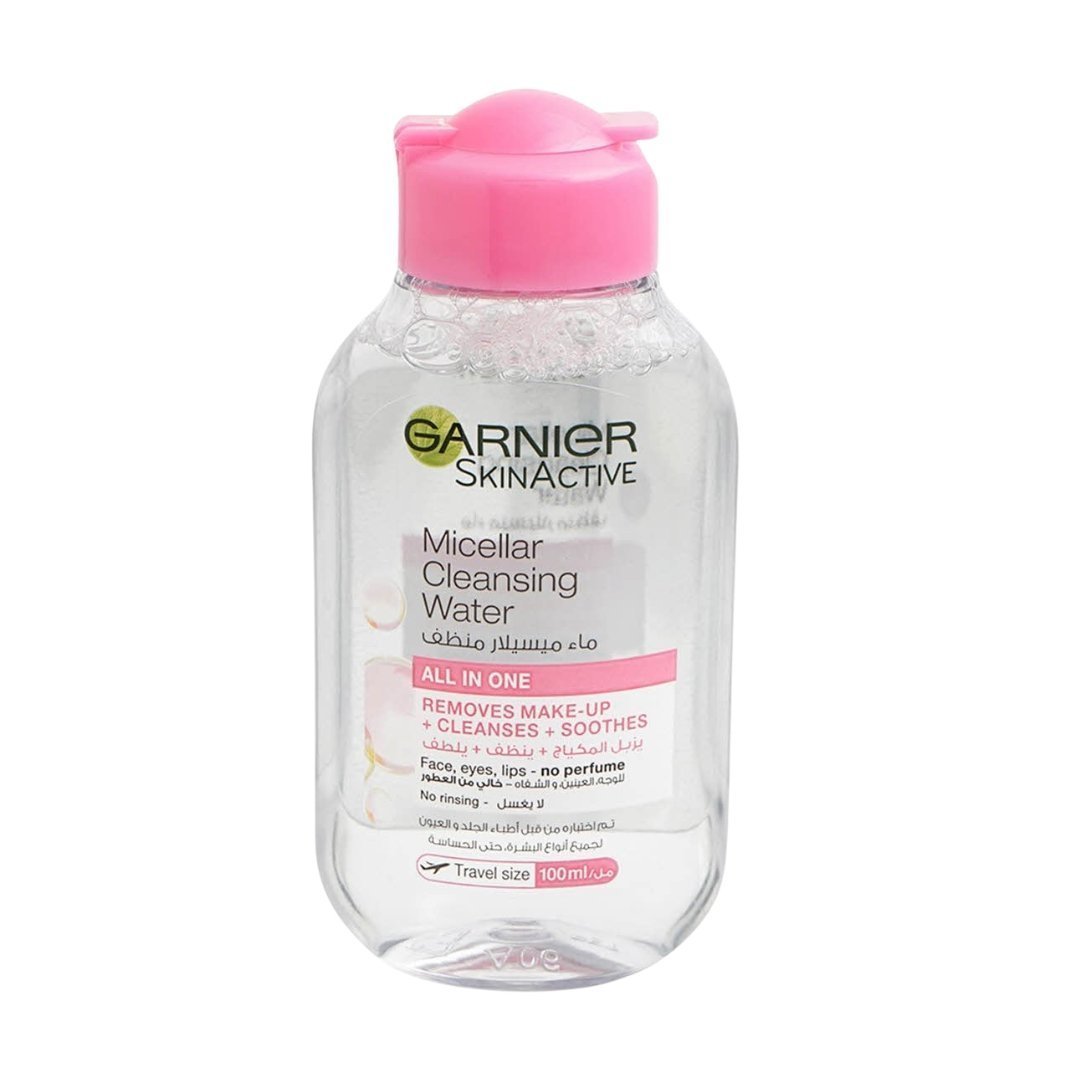 Garnier-Micellar-Cleansing-Water-100ml.jpg Garnier Micellar Cleansing Water 100ml – Image 1