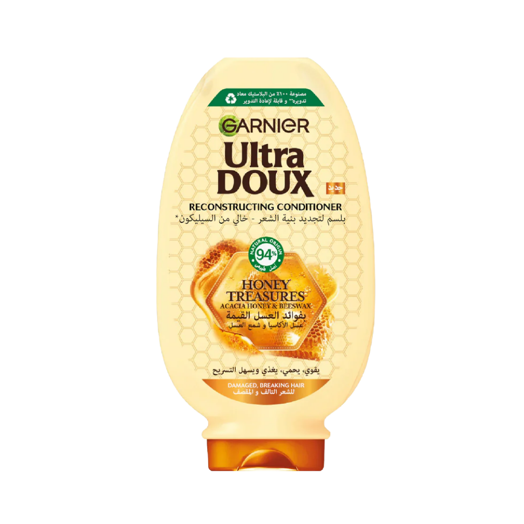 Garnier-Ultra-Doux-Apres-Shamp-Tresor-de-Miel-200ml.png Garnier Ultra Doux Apres-Shampoing Tresor de Miel 200ml – Image 1