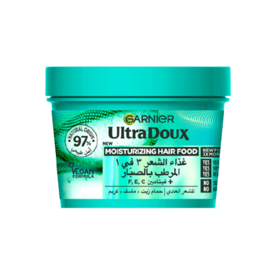 Garnier-Ultra-Doux-Hair-Food-Aloa-390ml.png Garnier Ultra Doux Hair Food Aloa 390ml – Image 1