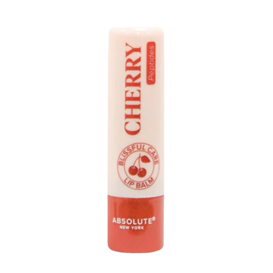 Absolute-Blissful-Care-Cherry-Peptide-Lip-Balm.png Absolute New York Blissful Care Cherry Peptide Lipstick Balm – Image 1