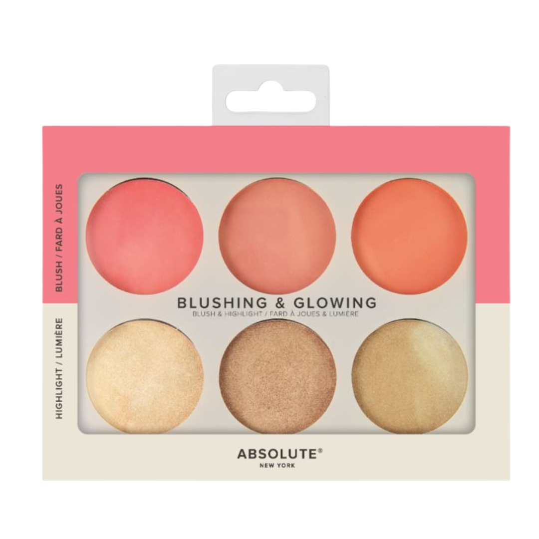 Absolute-Blushing-Glowing-Palette-Light.png Absolute New York Blushing & Glowing Palette Light – Image 1