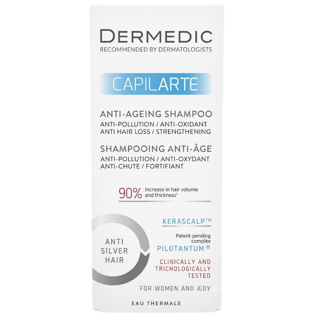 Dermedic-Capilarte-Shampoing-Anti-Age-300ml.png Dermedic Capilarte Shampoing Anti Age 300ml – Image 1