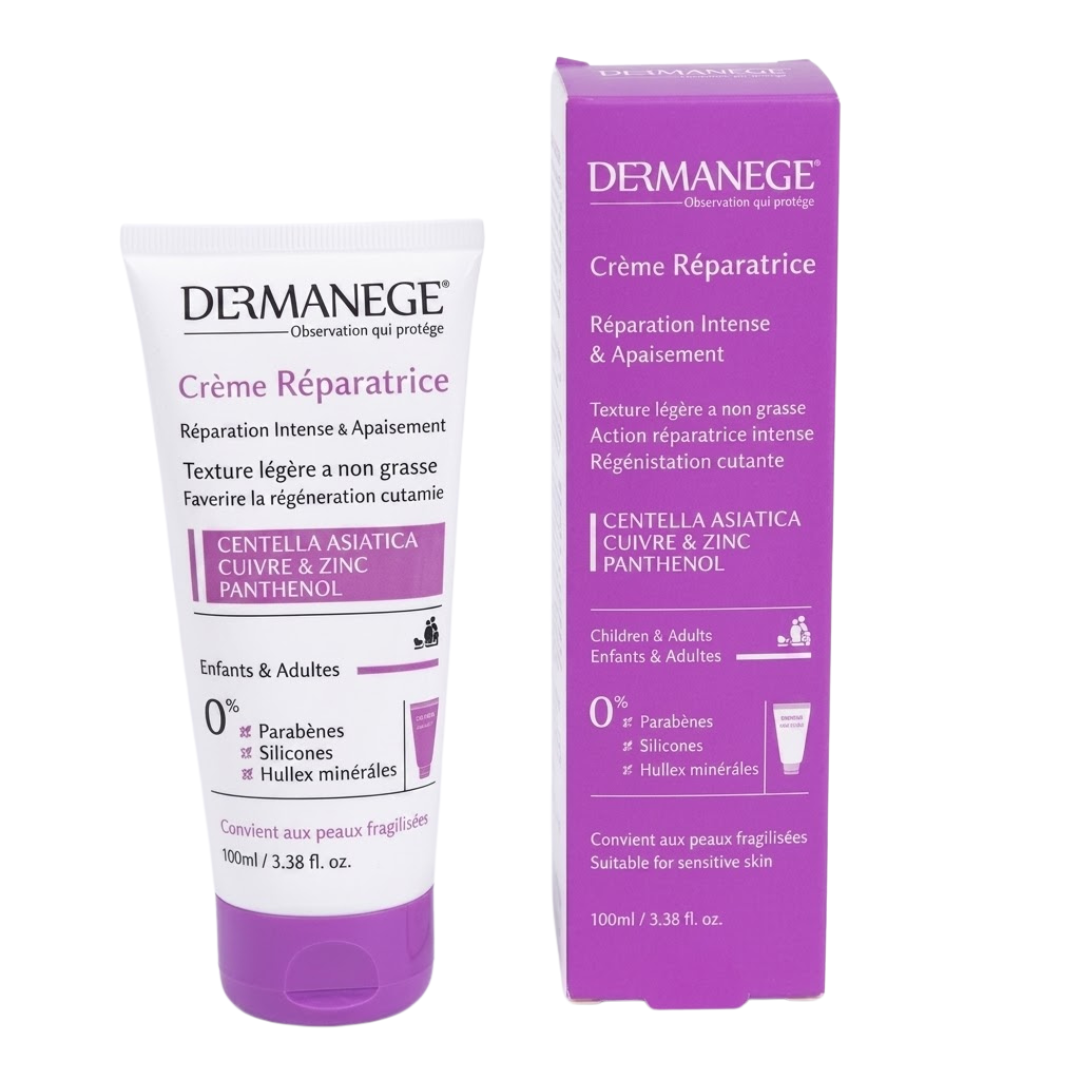 Dermocare-Creme-hydratante-50ml-2.png Dermanege Creme Reparatrice 100ml – Image 1