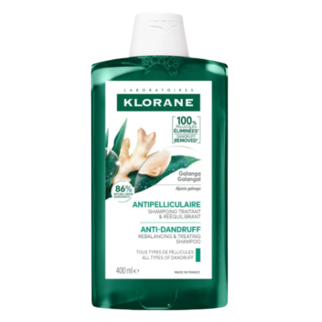 Kl-Shampoing-Galanga-Anti-Pelliculaire-400ml.png Klorane Shampoing Galanga Anti-Pelliculaire 400ml – Image 1