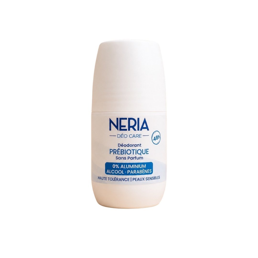 Neria-Deo-Prebiotique-Sans-Parfum-60ml-1.jpg Neria Deo Care Deodorant Prebiotique Sans Parfum 60ml – Image 1