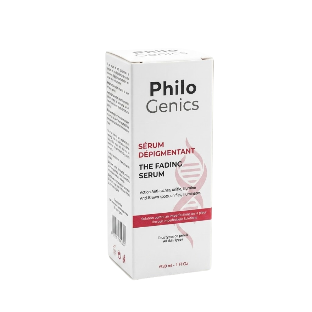 PhiloGenics-Serum-depigmentante-30ml.png PhiloGenics Serum Depigmentante 30ml – Image 1