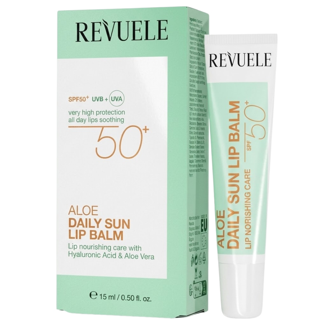 Revuele-Aloe-Daily-Sun-Lip-Balm-Spf-50-15-Ml.png Revuele Aloe Daily Sun Lipstick Balm Spf 50+ 15 Ml – Image 1