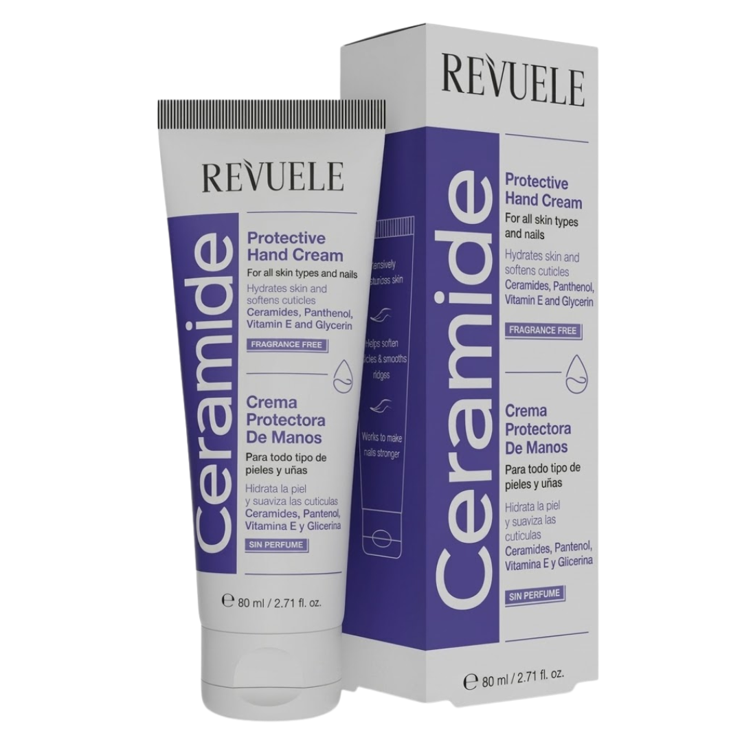 Revuele-Ceramide-Protective-Hand-Cream-80ml.png Revuele Ceramide Protective Hand Cream 80ml – Image 1