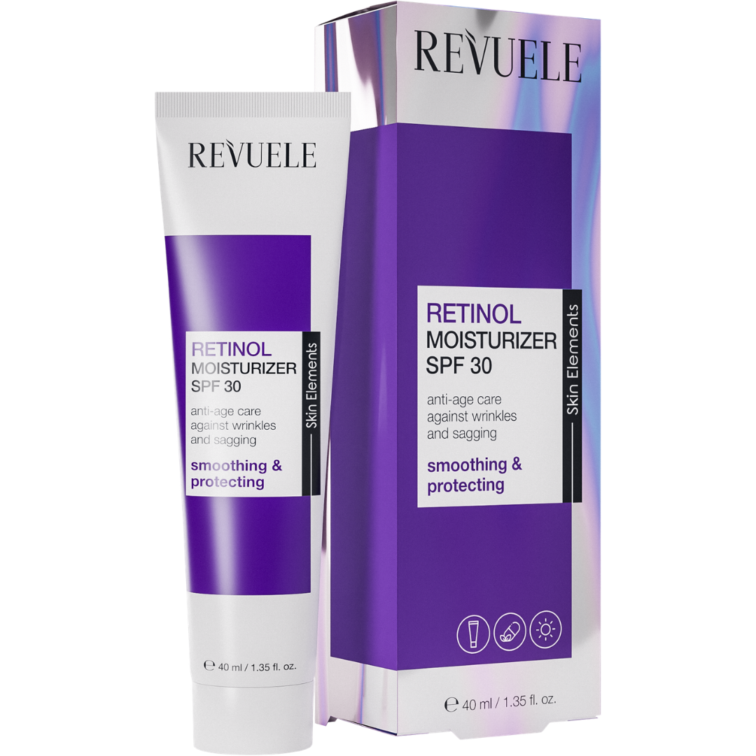 Revuele-Retinol-Moisturizer-Spf30-40ml.png Revuele Retinol Moisturizer Spf30 40ml – Image 1