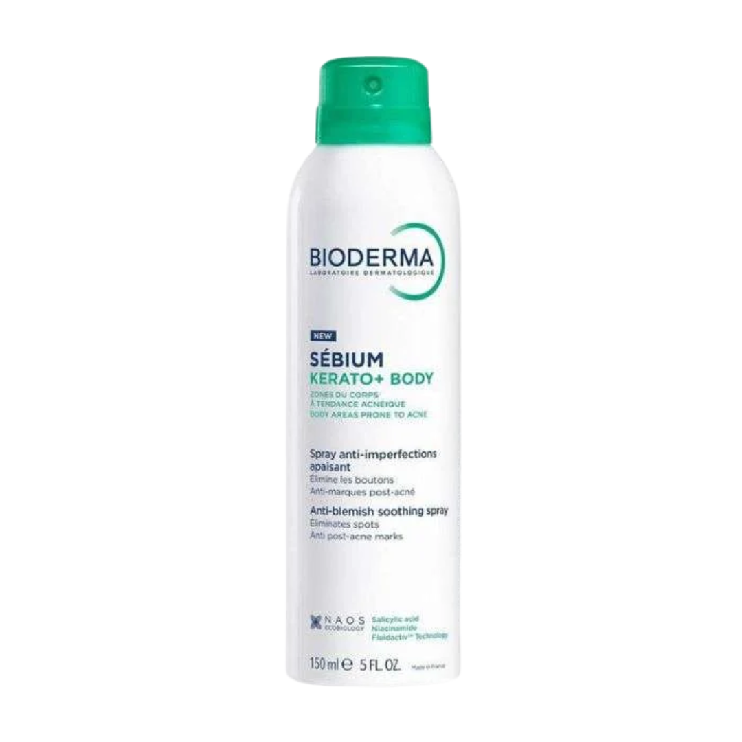 Sebium-KeratoBody-Spray-150ml.png Bioderma Sebium Kerato+Body Spray 150ml – Image 1