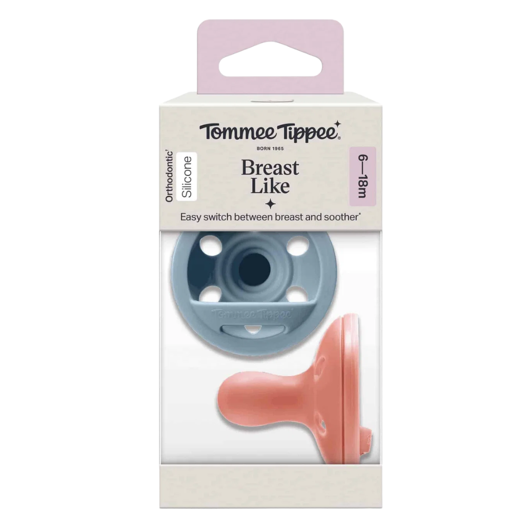 Tomme-Pack-Suc-Type-Sein-618m.png Tommee Tippee Pack Sucette Type Sein 6/18mois – Image 1