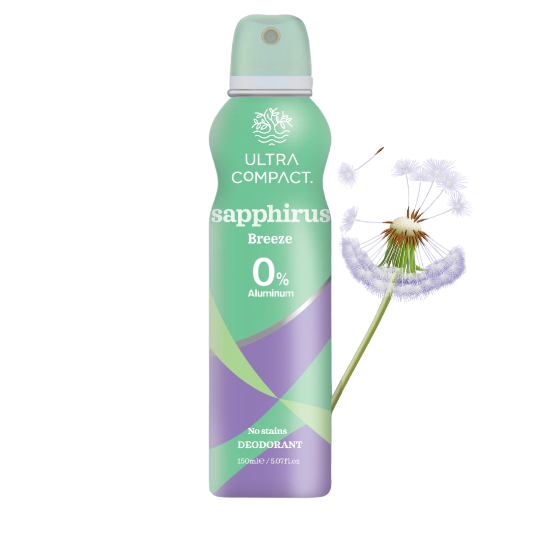Ultra-Compact-Deodorant-Sapphirus-Spray-150ml.png Ultra Compact Deodorant Sapphirus Spray 150ml – Image 1
