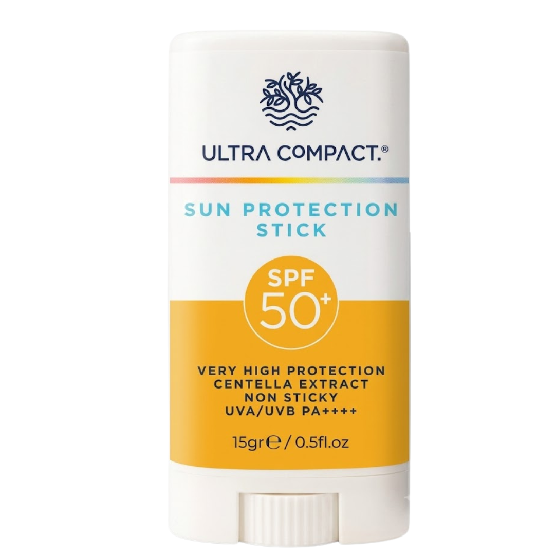 Ultra-Compact-Ecran-Stick-solaire-spf50-15g.png Ultra Compact Ecran Stick Solaire Spf50+ 15g – Image 1