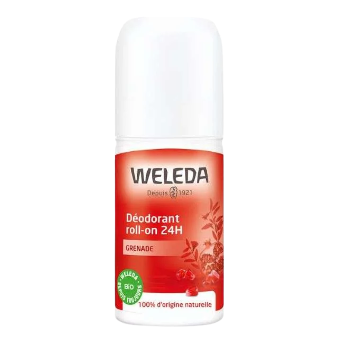 WELEDA-Deodorant-Roll-On-Grenade-50ml.png WELEDA Deodorant Roll-On 24h Grenade 50ml – Image 1