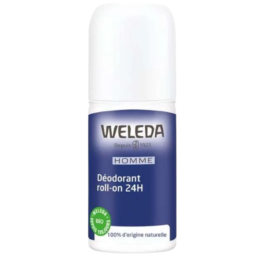 WELEDA-Deodorant-Roll-On-Homme-50ml.png WELEDA Deodorant Roll-On 24h Homme 50ml – Image 1