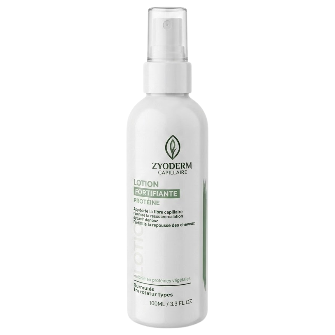 Zyoderm-Capillaire-Lotion-Fortifiante-Proteine-100ml.png Zyoderm Capillaire Lotion Fortifiante Proteine 100ml – Image 1