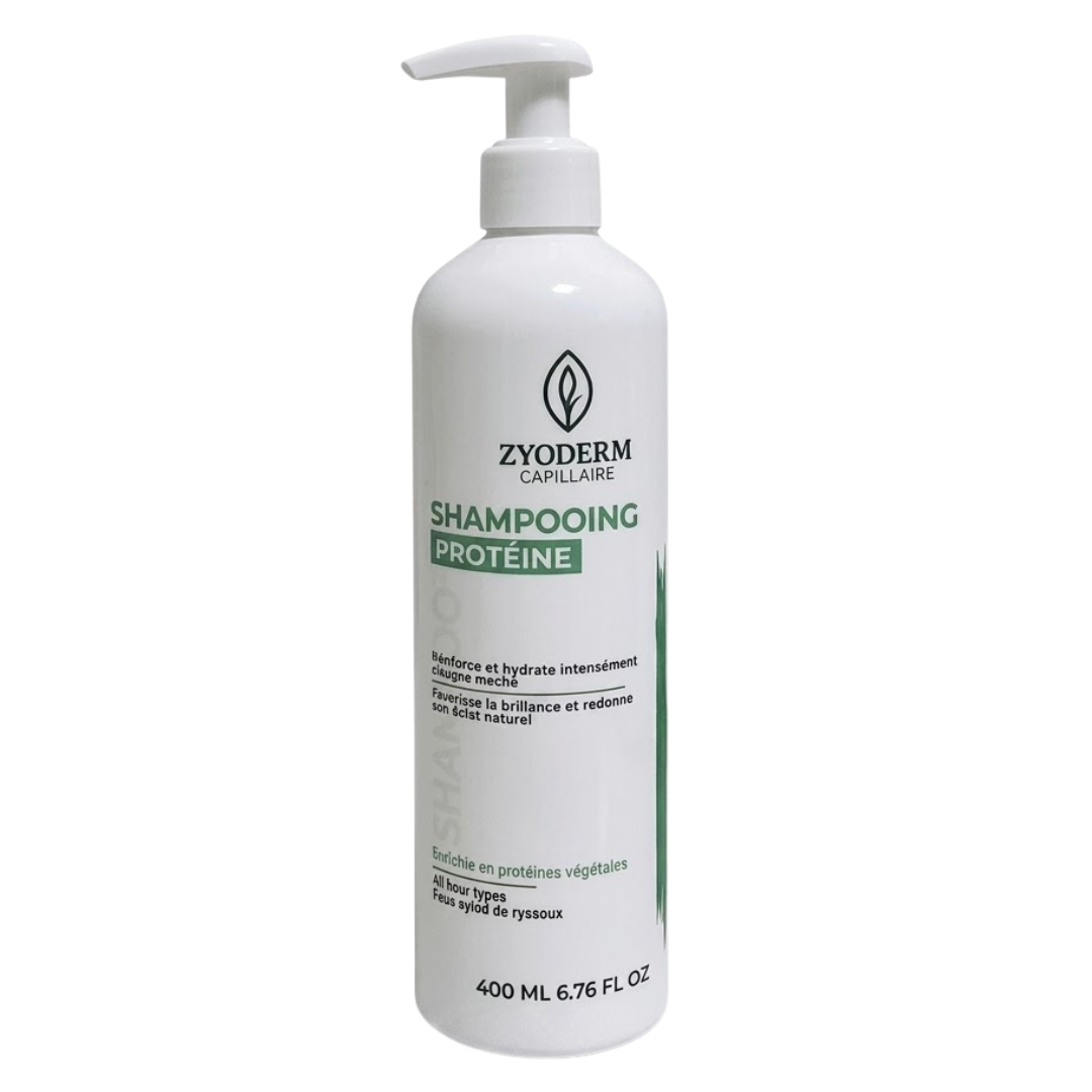 Zyoderm-Capillaire-Shampoing-Proteine-400ml.png Zyoderm Capillaire Shampoing Proteine 400ml – Image 1
