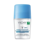 Vichy Dermo-Tolérance Déodorant Minéral 48H Bille Sans Sels d'Aluminium Peau Sensible et Réactive | 50ml