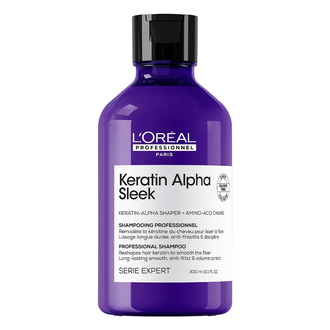 3474637335724.jpg L'ORÉAL PROFESSIONNEL KERATIN ALPHA SLEEK SHAMPOOING 300ML – Image 1