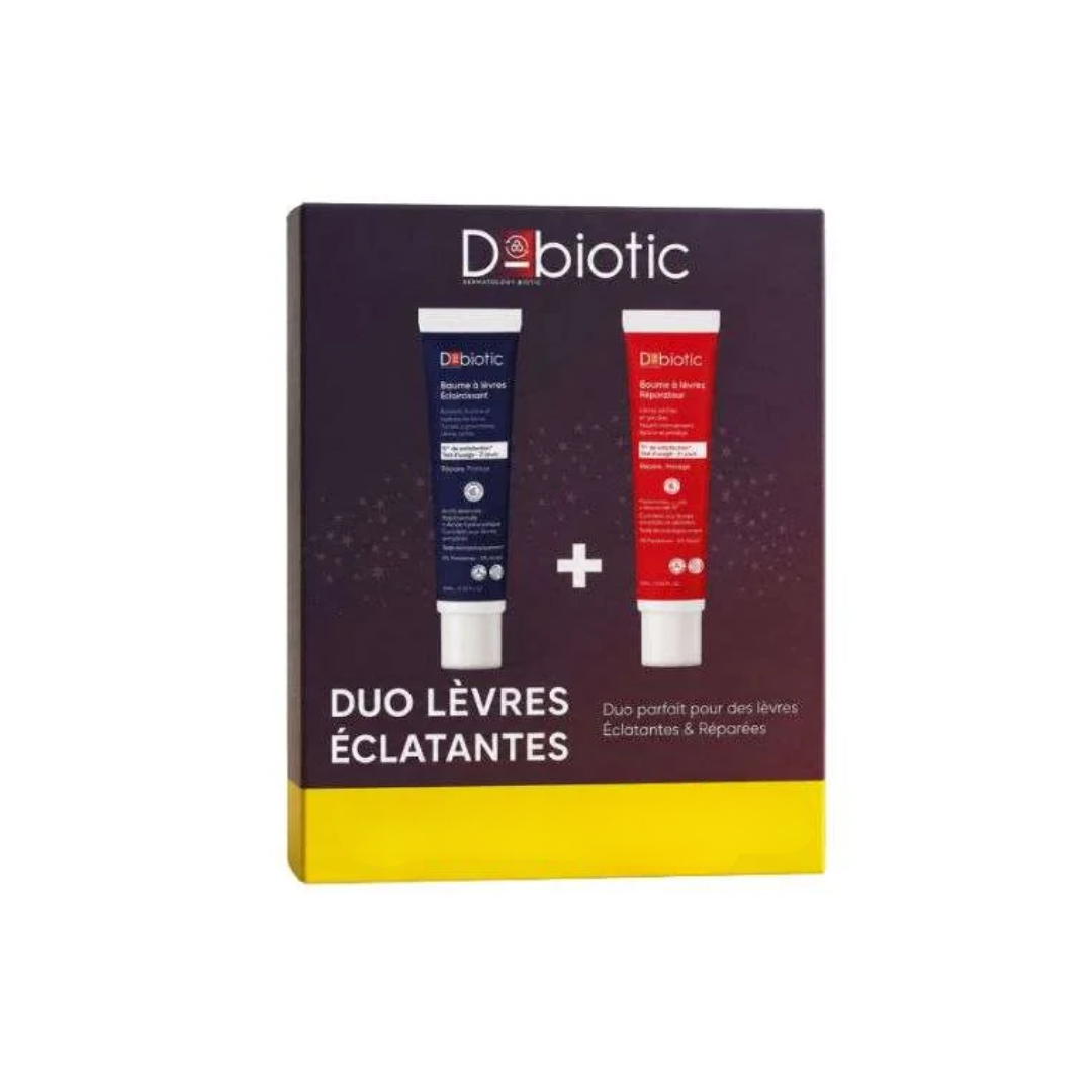 D-biotic-Duo-Pack-Baume-Levres-EclairciBaume-Levres-Tres-Reparateur.png D-BIOTIC DUO LEVRES ECLATANTES – Image 1