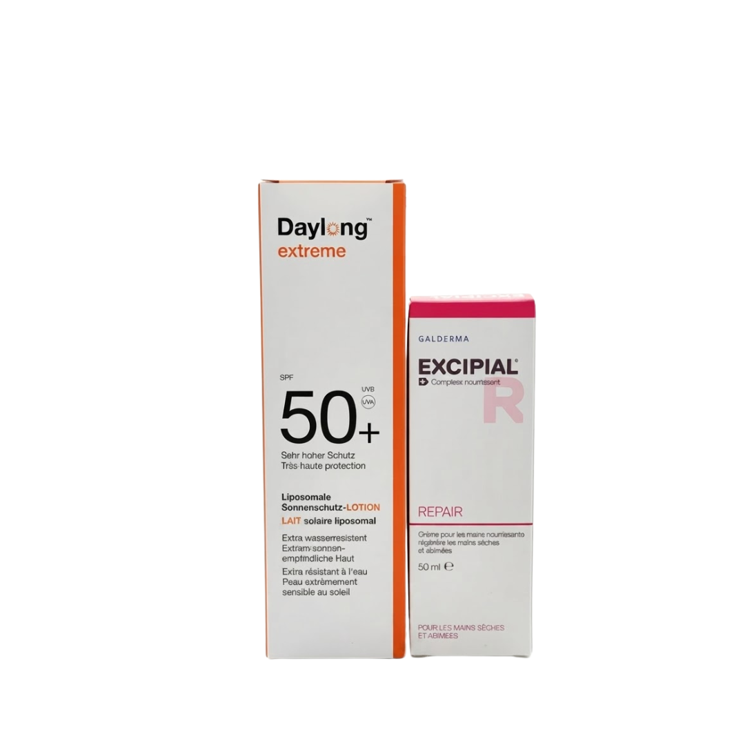 Daylong-Extreme-100mlexcipial-repair-50ml-pack.png Daylong Extreme 100ml+ Excipial Repair 50ml pack – Image 1