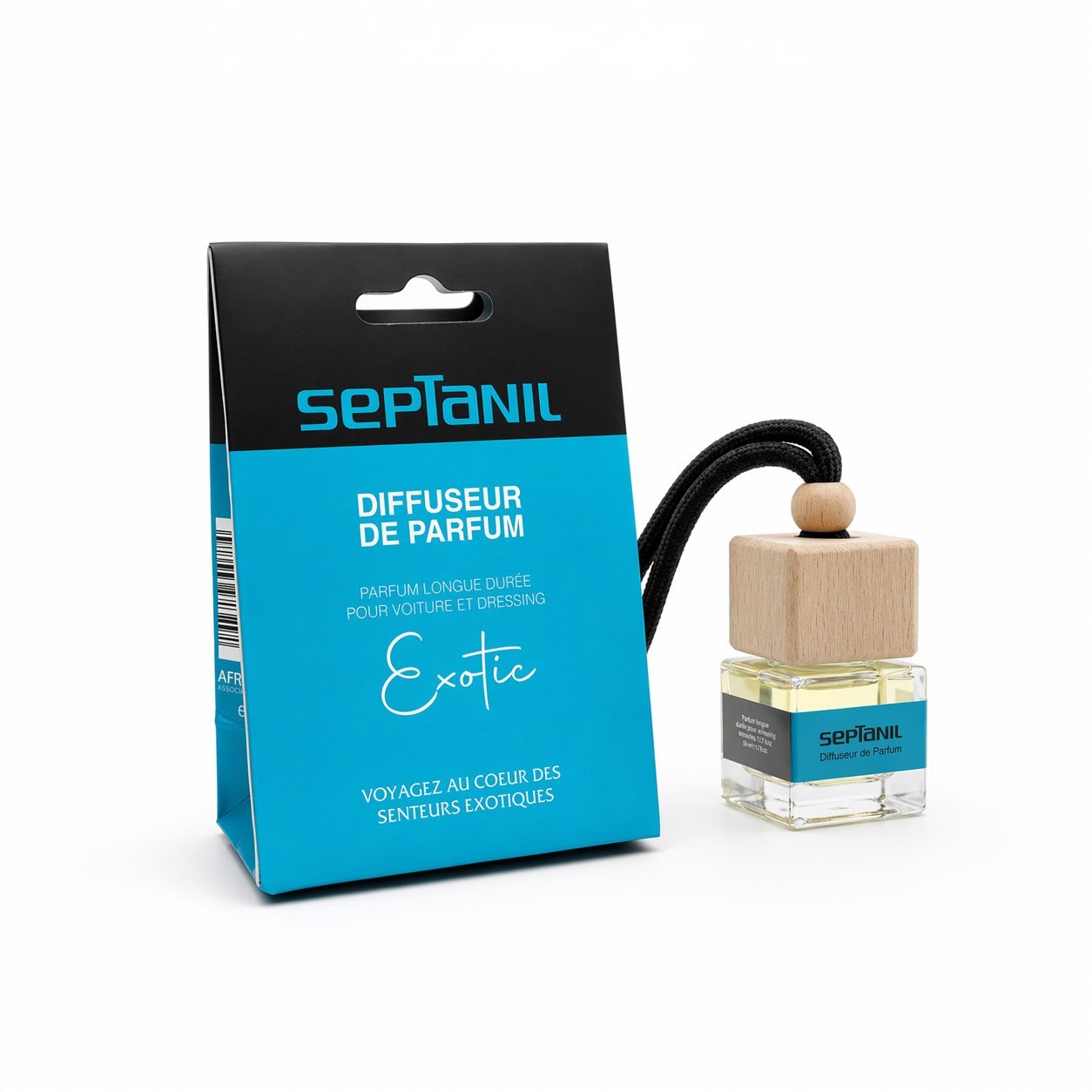 Exoticvoiture.jpg Septanil Diffuseur De Voiture Exotic 8ml – Image 1