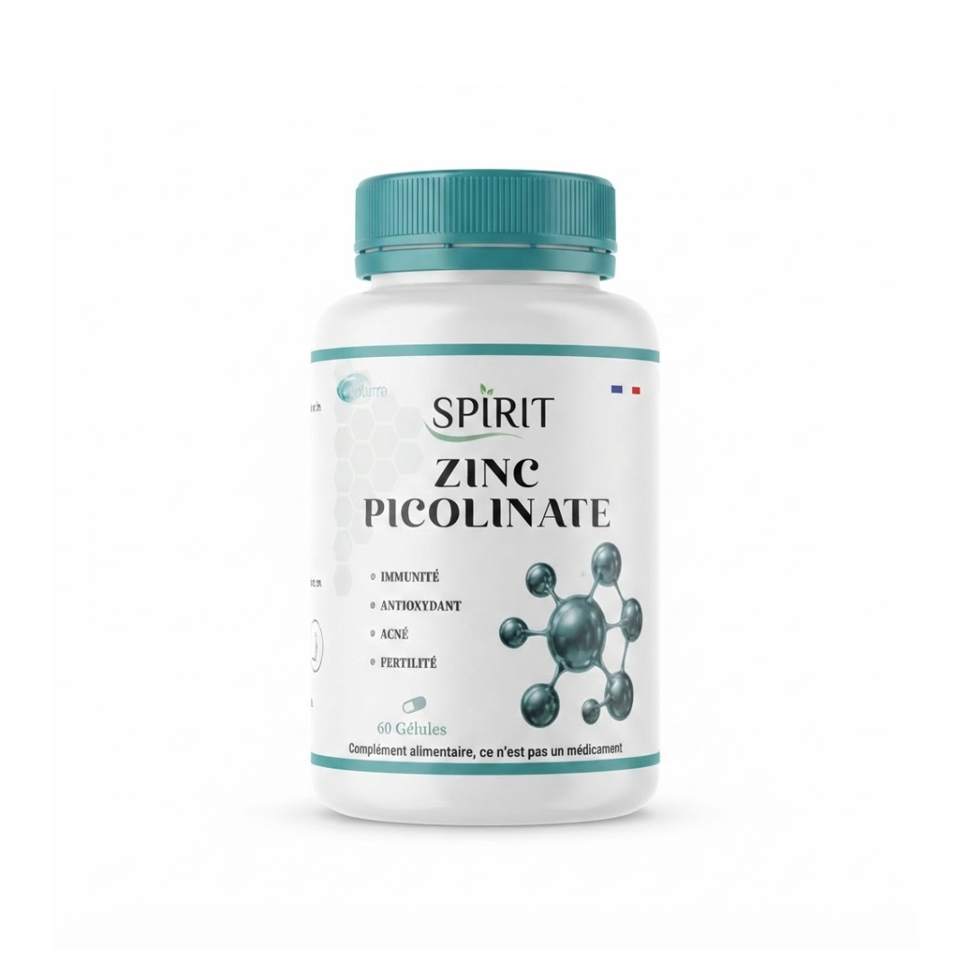 Spirit-Zinc-Picolinate-60-Gelules.png Spirit Zinc Picolinate 60 Gelules – Image 1